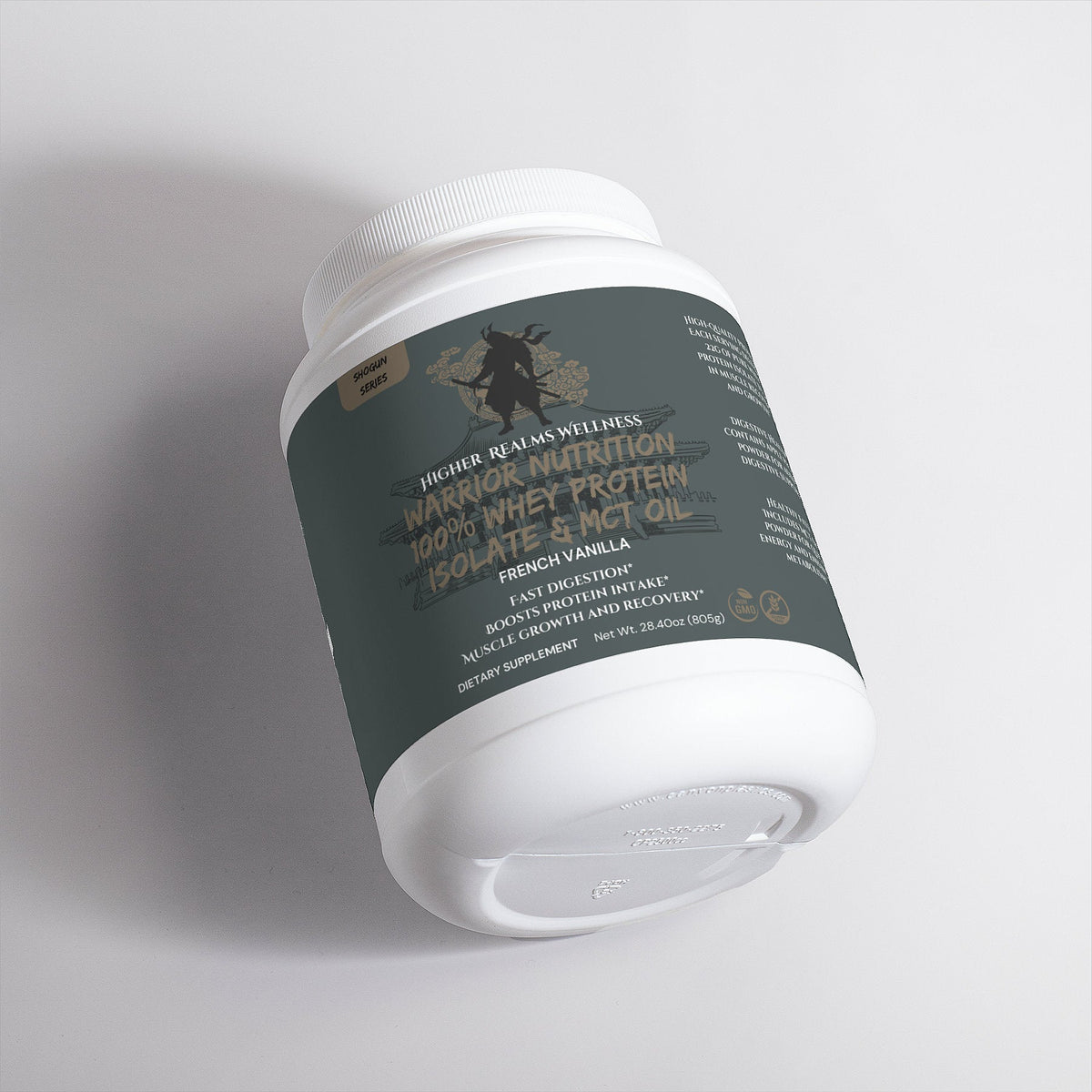 Warrior Nutrition Whey Protein Isolate & MCT Oil