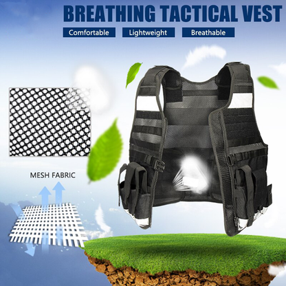 Stab-Resistant Reflective MOLLE Safety Vest
