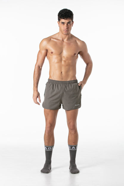 Taupe Sports Gym Shorts – Men's Workout Shorts