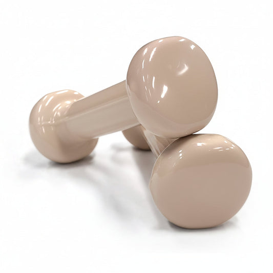 Vinyl Dumbbells – Comfortable Hand Weights for Workouts