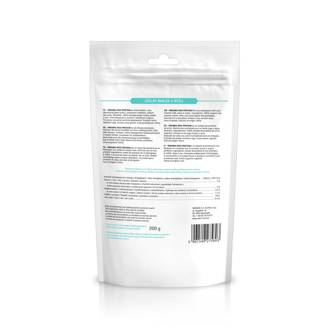 Bio Rice Protein Powder – Plant-Based Nutrition