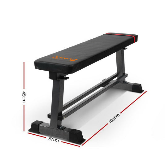 Everfit Weight Bench Flat Bench Press – 300kg Capacity