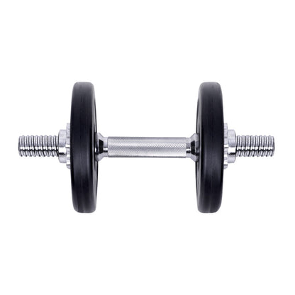 NNEDSZ 10kg Dumbbell Set – Weight Plates & Bench