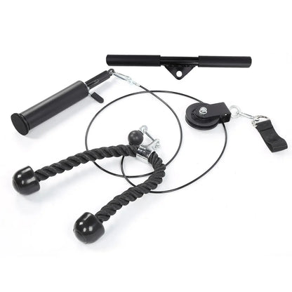 Fitness Pulley System for Home Gym Strength Training