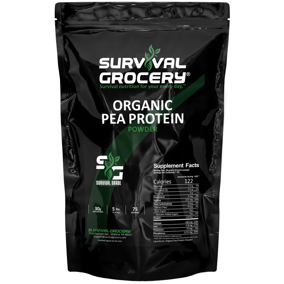 Organic Pea Protein – Plant-Based Protein Powder