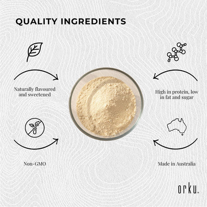 Orku 5kg Whey Protein Isolate WPI Vanilla Powder