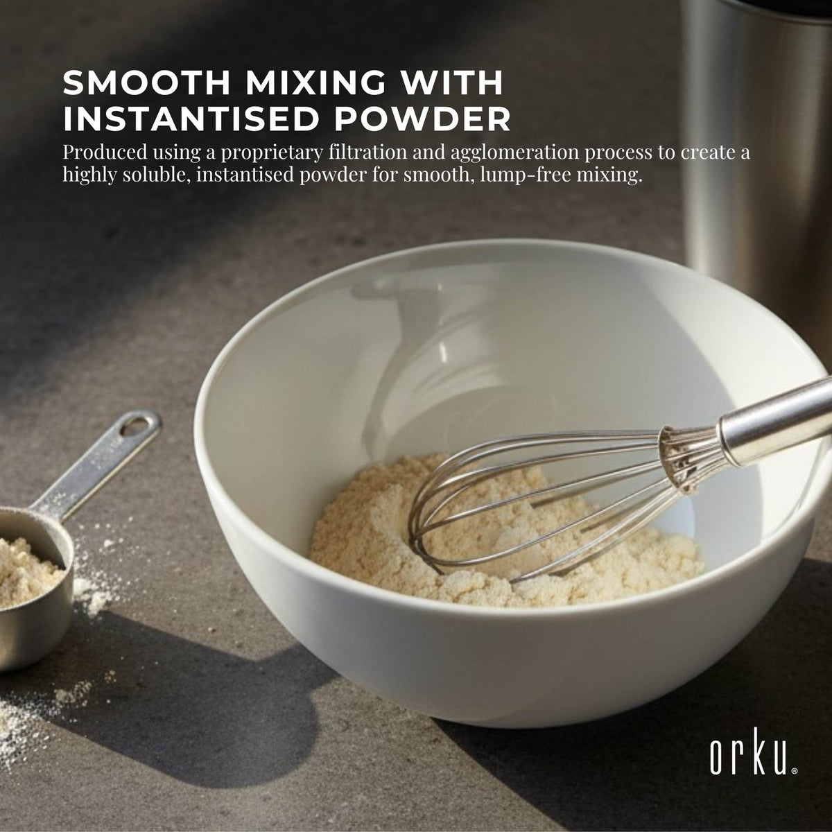 Orku Whey Protein Isolate WPI 90% Unflavoured