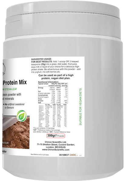 Chocolate Whey Protein Mix for Fitness