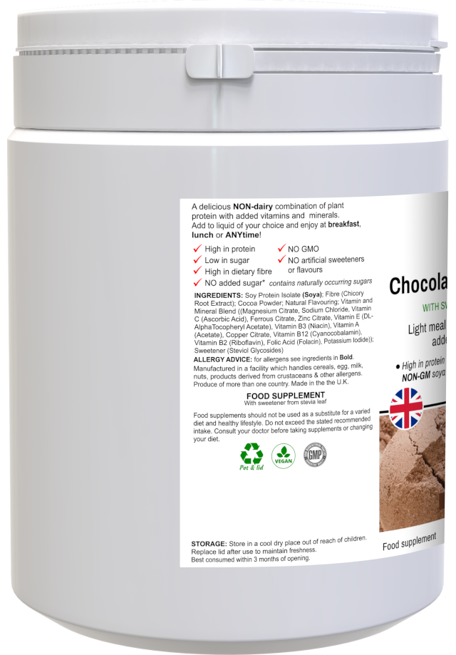 Chocolate Whey Protein Mix for Fitness