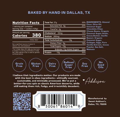 Walnut Protein Brownies – Delicious Protein Snack