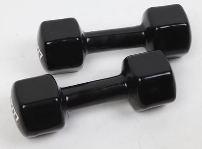 NNEDSZ PVC Coated Dumbbells Pair – Hand Weights