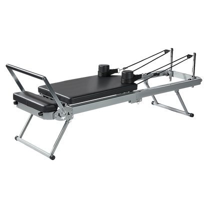 Foldable Pilates Reformer Machine for Home Gym