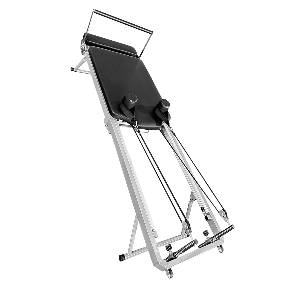 Foldable Pilates Reformer Machine for Home Gym