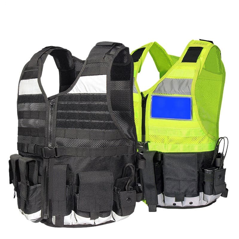 Stab-Resistant Reflective MOLLE Safety Vest