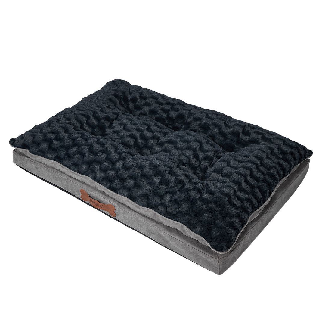 Dog Calming Bed – Soft Plush Medium Pet Bed