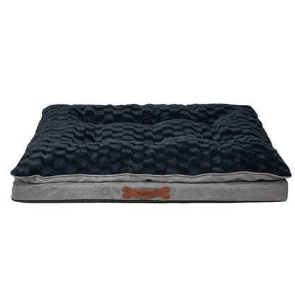 Dog Calming Bed – Soft Plush Medium Pet Bed
