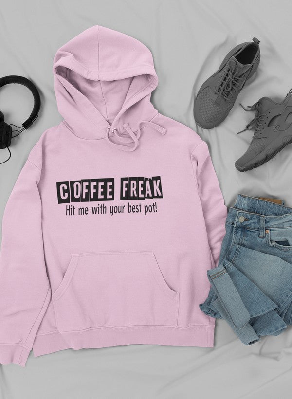 Coffee Freak Hoodie – Casual
